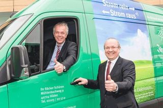 Gewerbetreibende suchen den perfekten E-Transporter