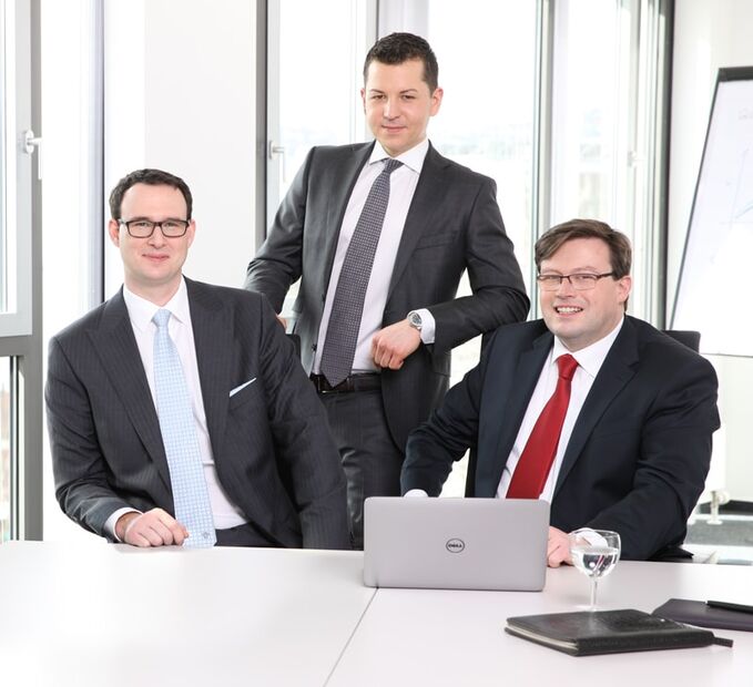 Gesellschafter Axel Glöckle, Gesellschafter Markus Glöckle und Geschäftsführer Stefan Harder