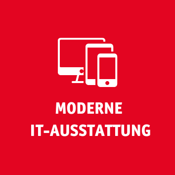 Moderne Ausstattung